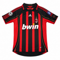 AC Milan Kaká #22 2006/07 Champions League Home Jersey – Red & Black