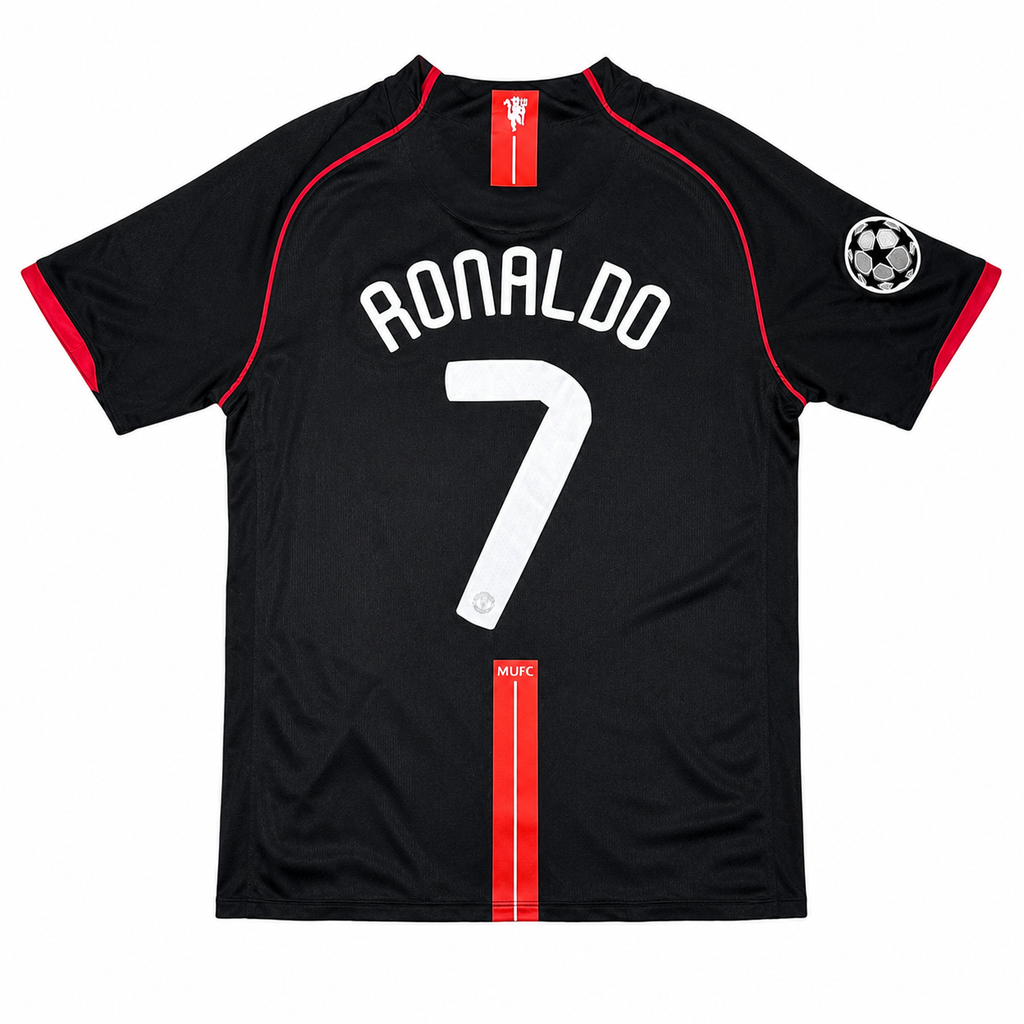 Cristiano Ronaldo Manchester United 2007/08 Away Jersey – #7