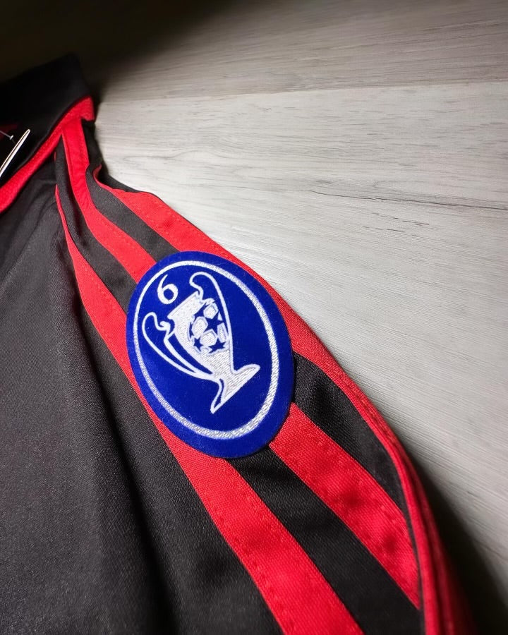 AC Milan 2006/07 Kaká #22 Champions League Long Sleeve Jersey