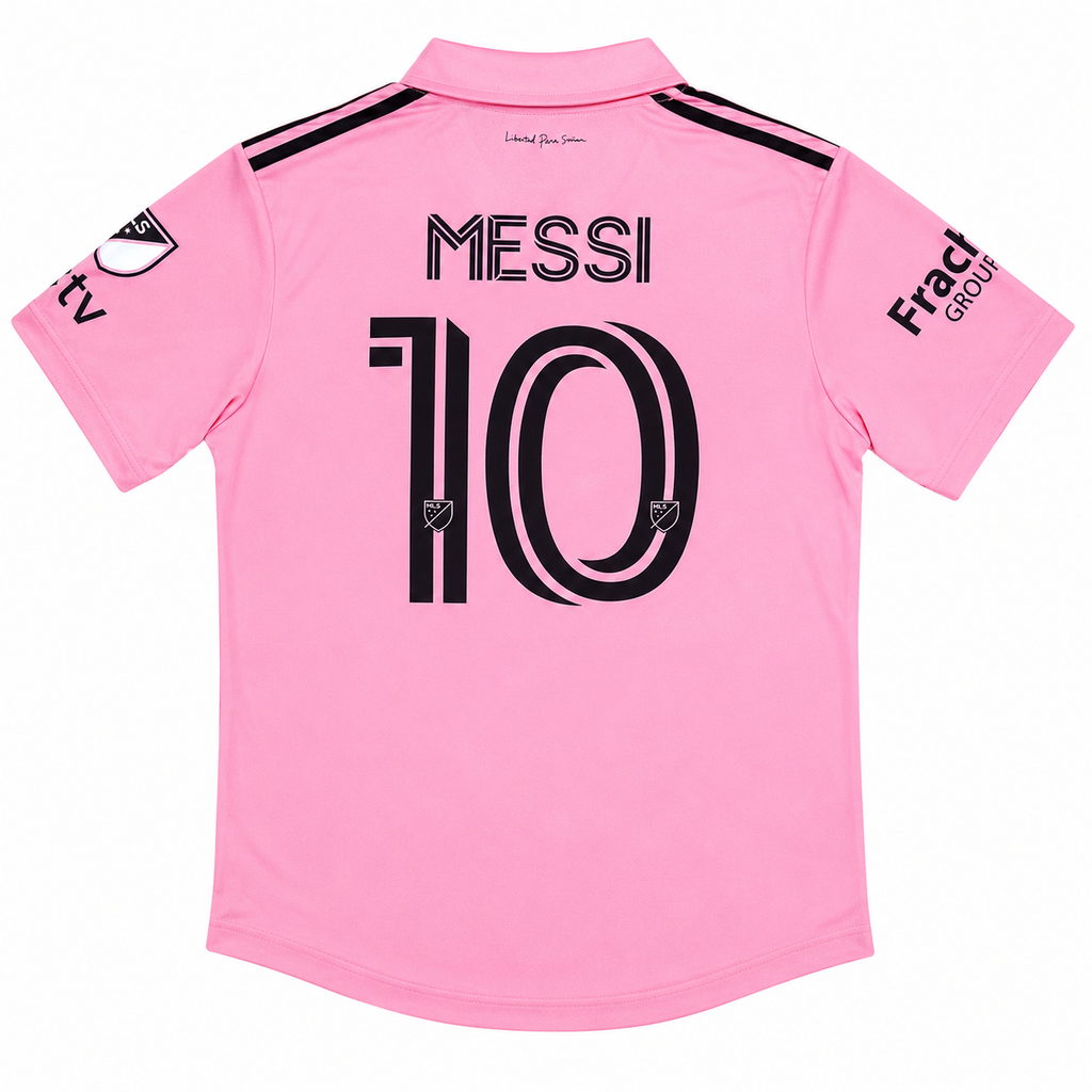 Lionel Messi #10 Inter Miami Pink Home Jersey
