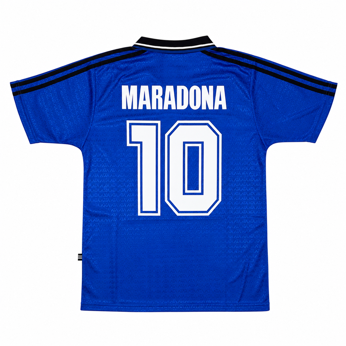 Diego Maradona Argentina 1994 #10 Away Jersey – Blue Retro Edition