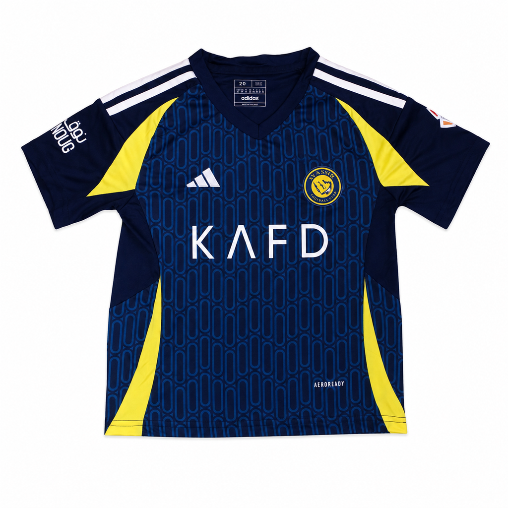 Al Nassr Cristiano Ronaldo #7 Navy Away Jersey