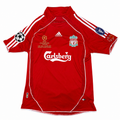 2007 Liverpool Fernando Torres #9 Champions League Final Retro Jersey – Red
