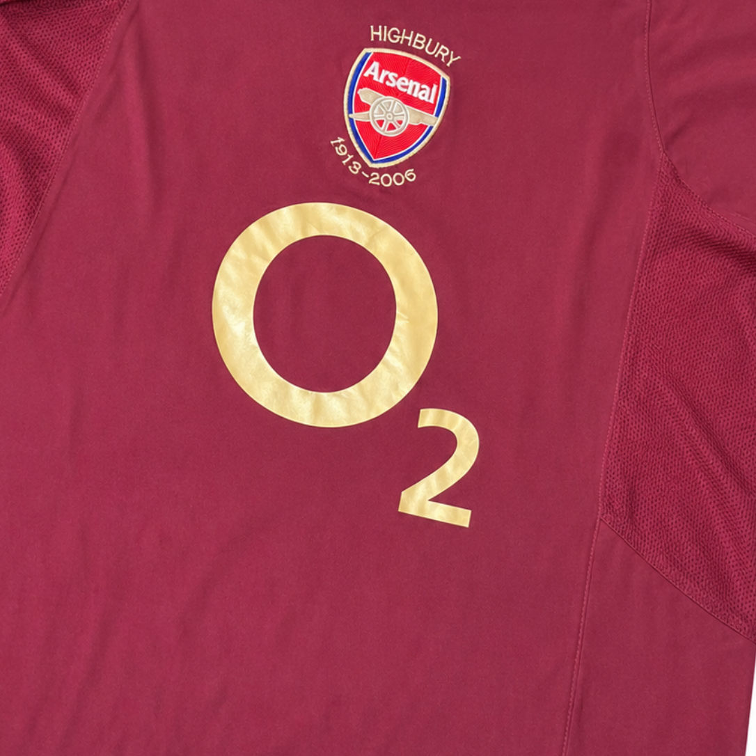 Arsenal Thierry Henry #14 2005–06 Highbury Farewell Jersey – Final Season Edition