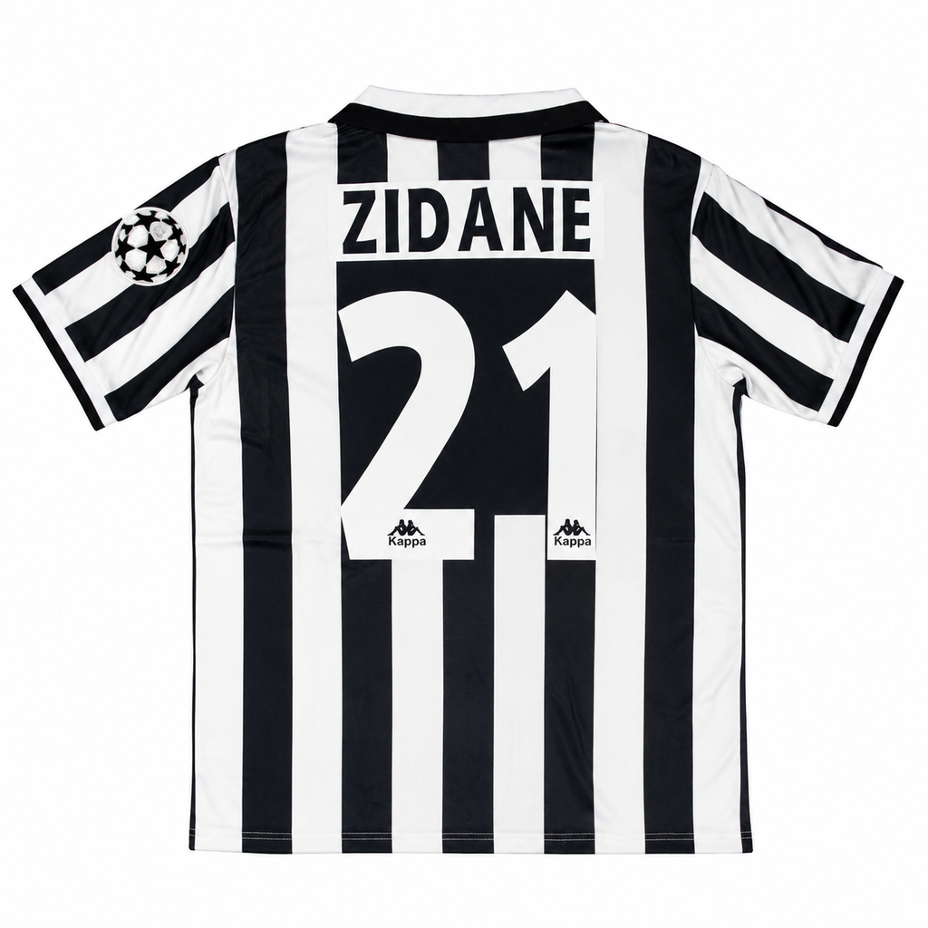 Juventus Zidane #21 Retro Home Jersey – 1997/98