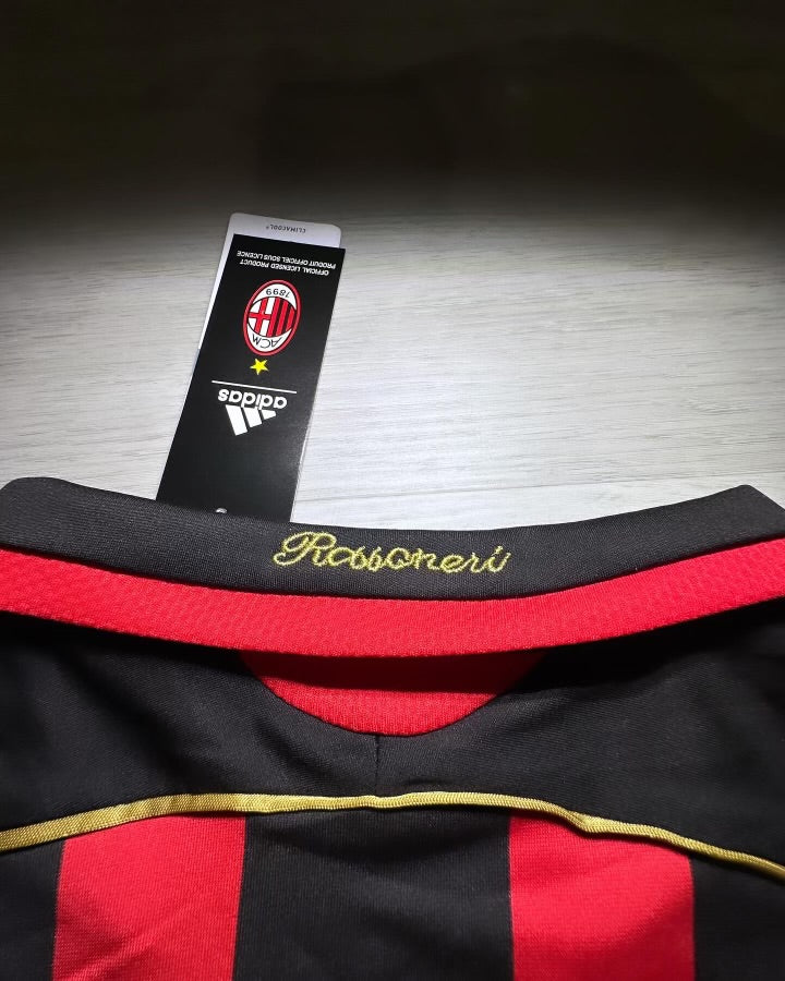 AC Milan 2006/07 Kaká #22 Champions League Long Sleeve Jersey
