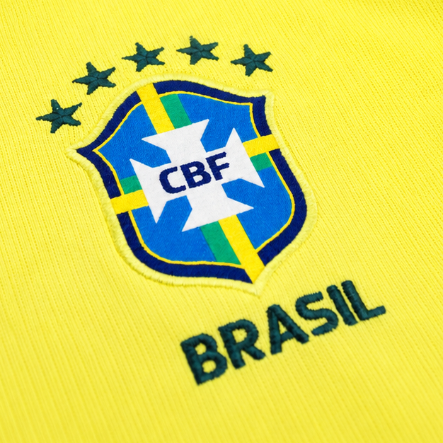 Brazil Heritage Cropped Soccer Top