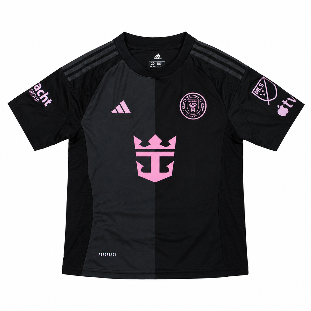 Lionel Messi Inter Miami CF #10 Black & Pink Jersey