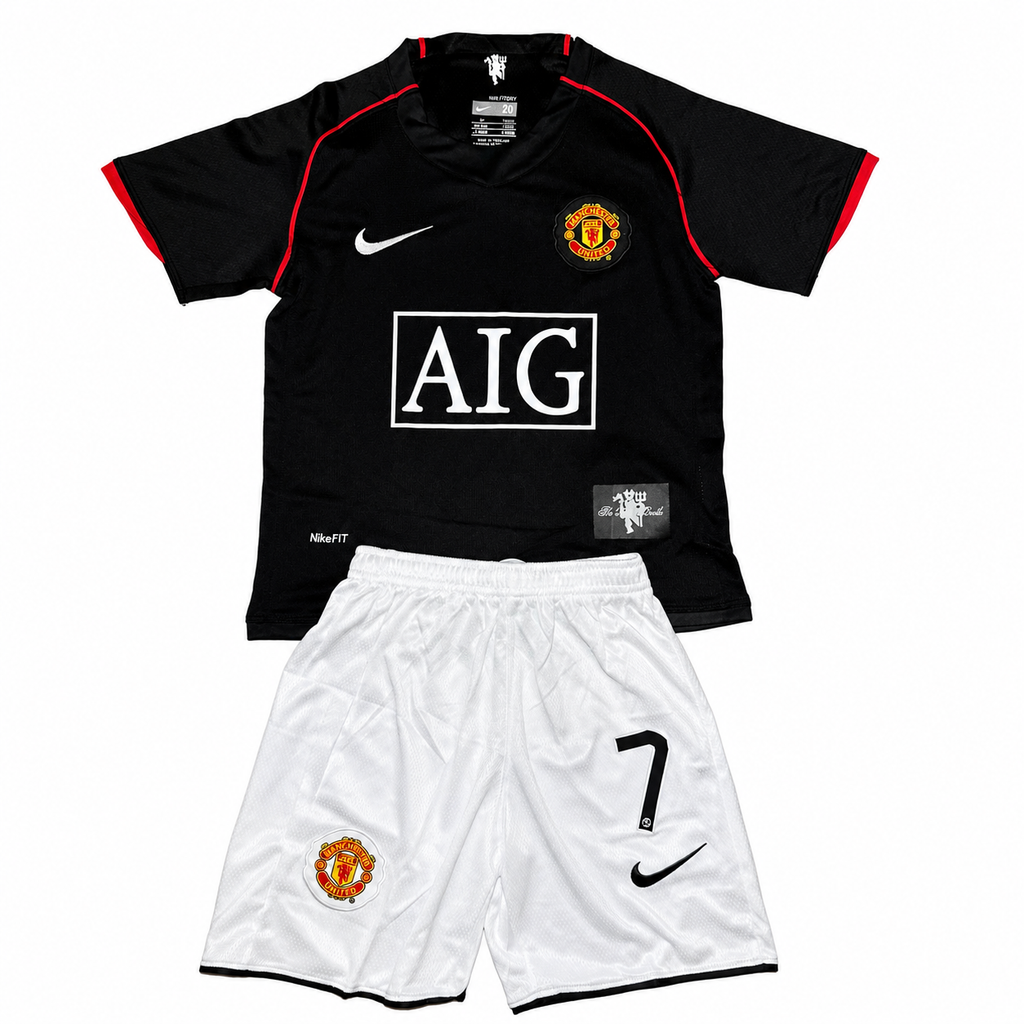 Manchester United Cristiano Ronaldo #7 2007/08 Away Full Kit – Retro Edition