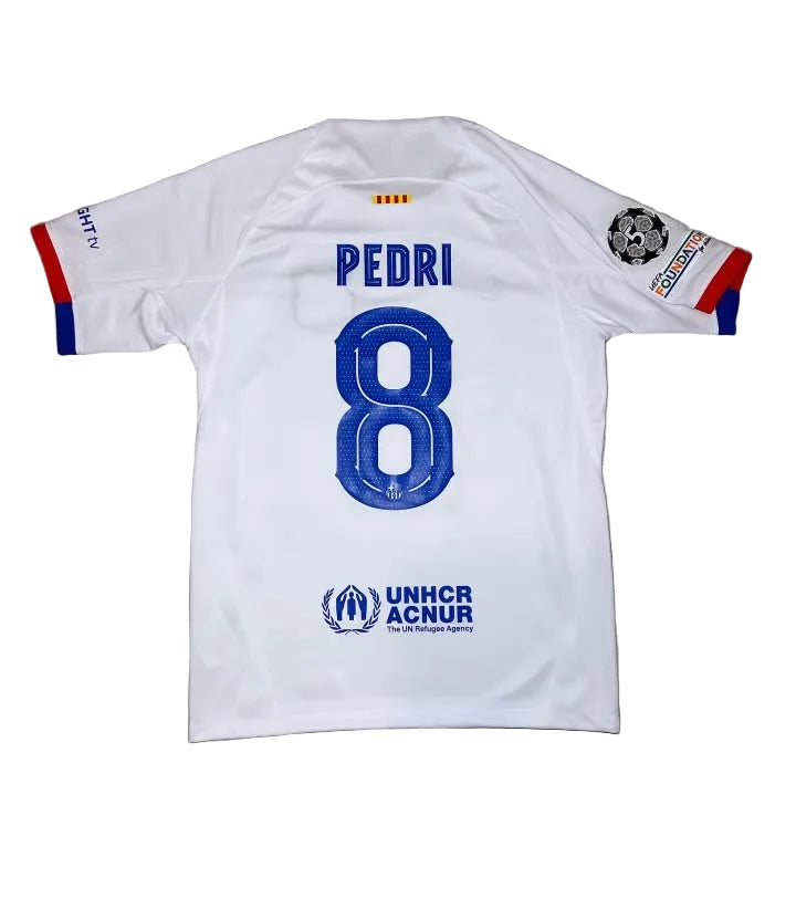 Pedri Barcelona 2025/26 Away Jersey – #8