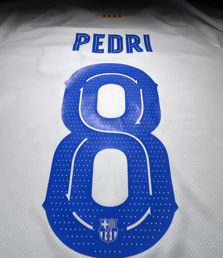 Pedri Barcelona 2025/26 Away Jersey – #8