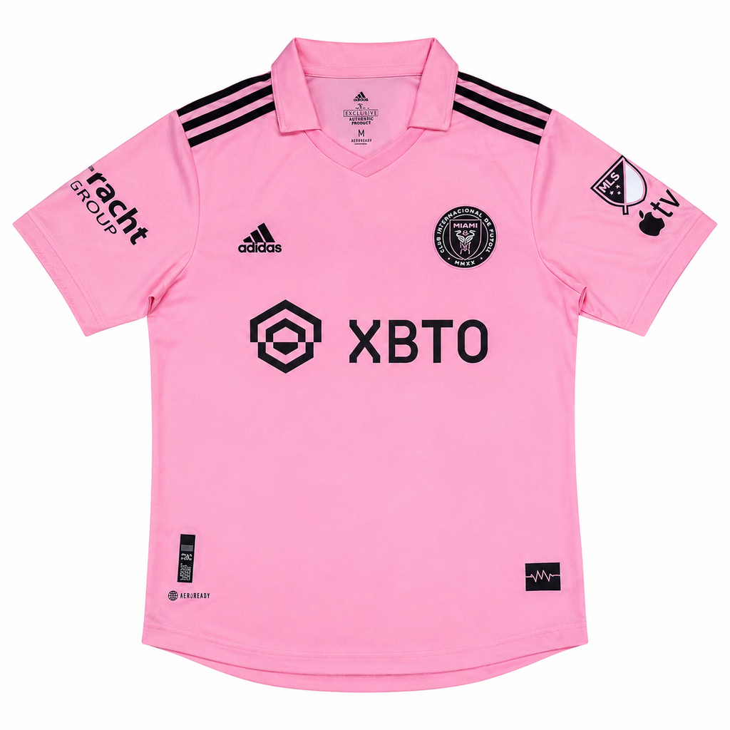 Lionel Messi #10 Inter Miami Pink Home Jersey