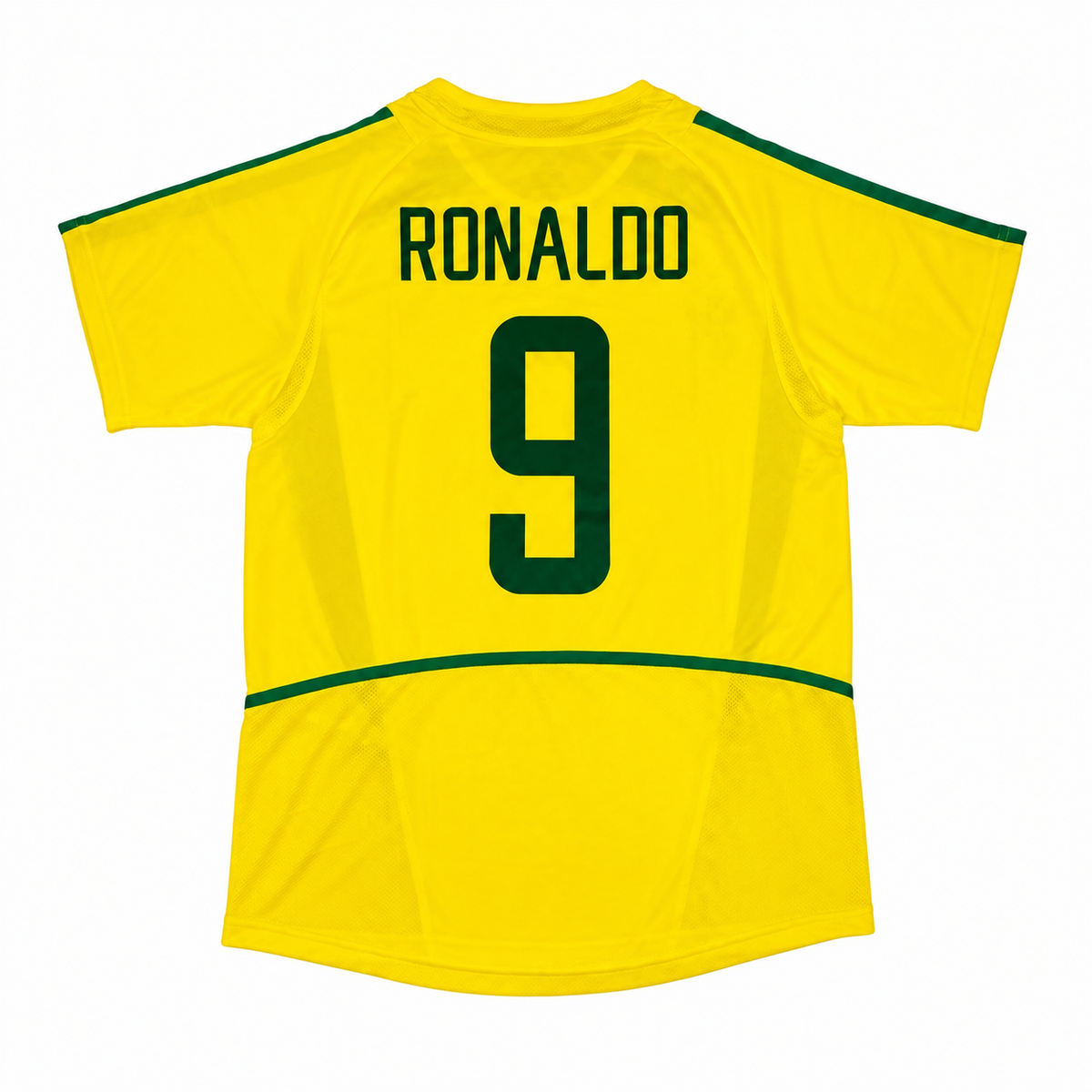 Brazil 2002 Ronaldo #9 World Cup Jersey – Home