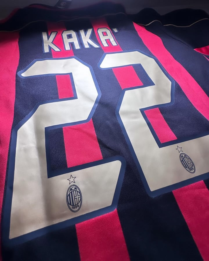 AC Milan 2006/07 Kaká #22 Champions League Long Sleeve Jersey
