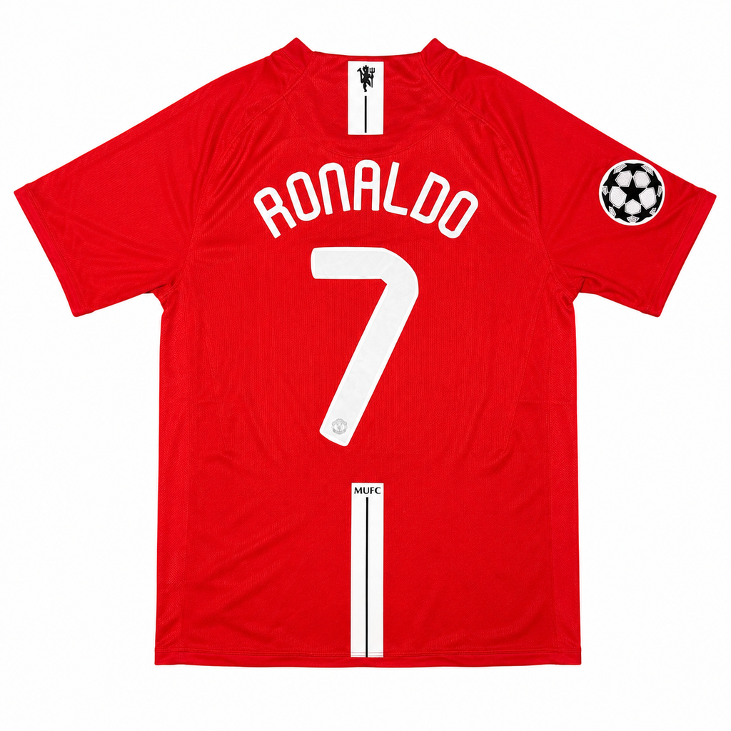 Cristiano Ronaldo Manchester United 2008 Champions League Final Jersey – #7