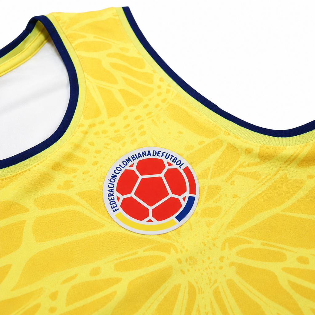 Colombia World Cup Crop Tank