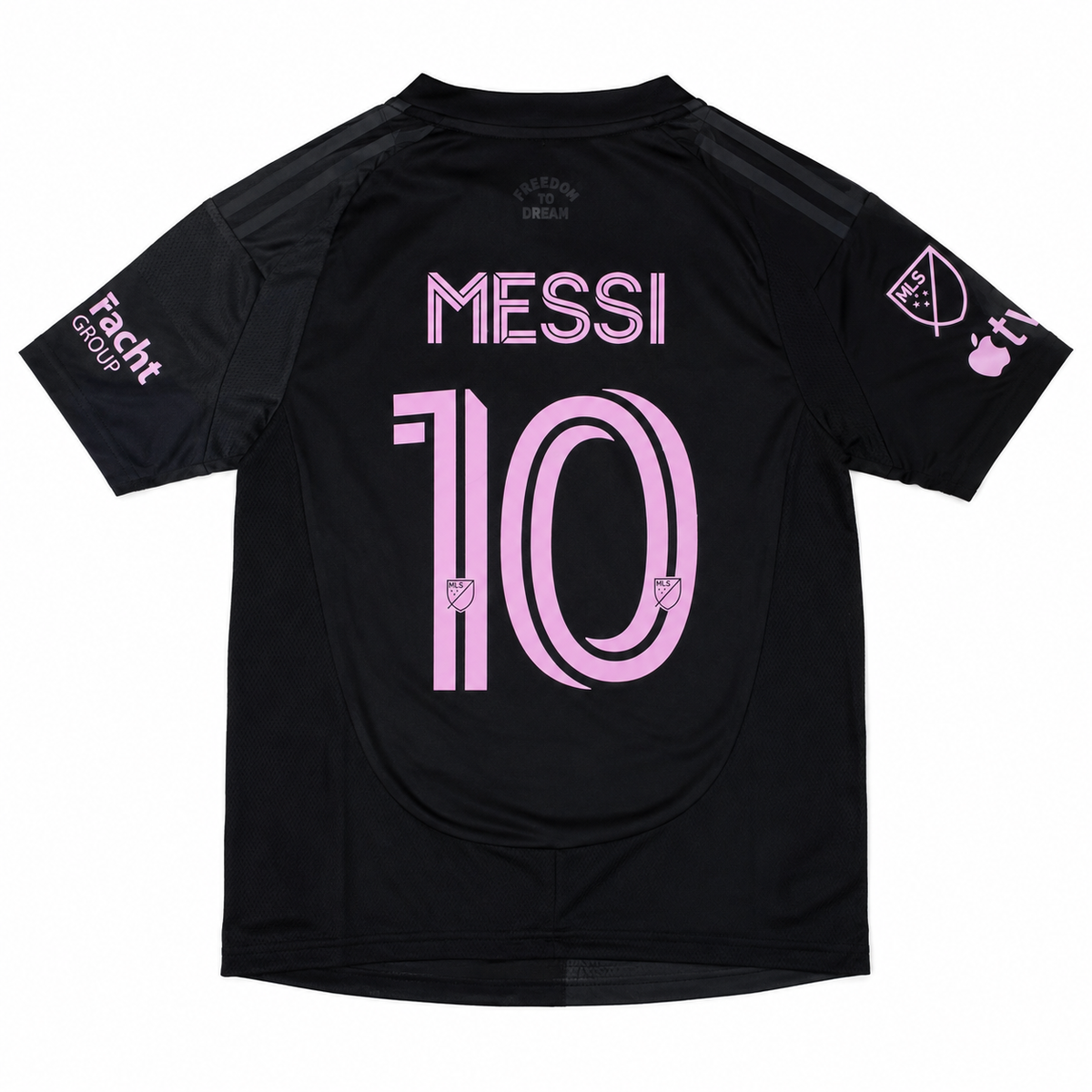 Lionel Messi Inter Miami CF #10 Black & Pink Jersey