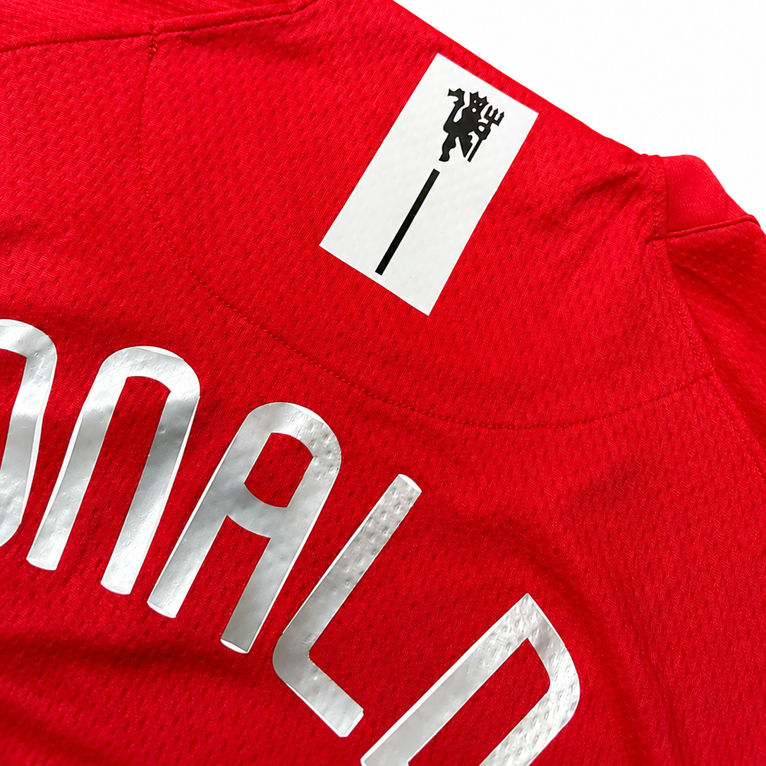 Manchester United Cristiano Ronaldo #7 2008 Champions League Final Jersey – Moscow Final Edition | Retro Red Devils Shirt