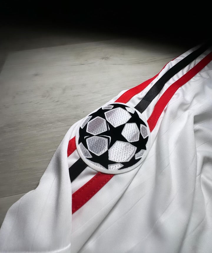 AC Milan 2006/07 Kaká #22 Champions League Final Long Sleeve Jersey – White