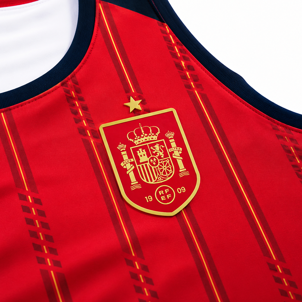 Spain Heritage Cropped Soccer Tank