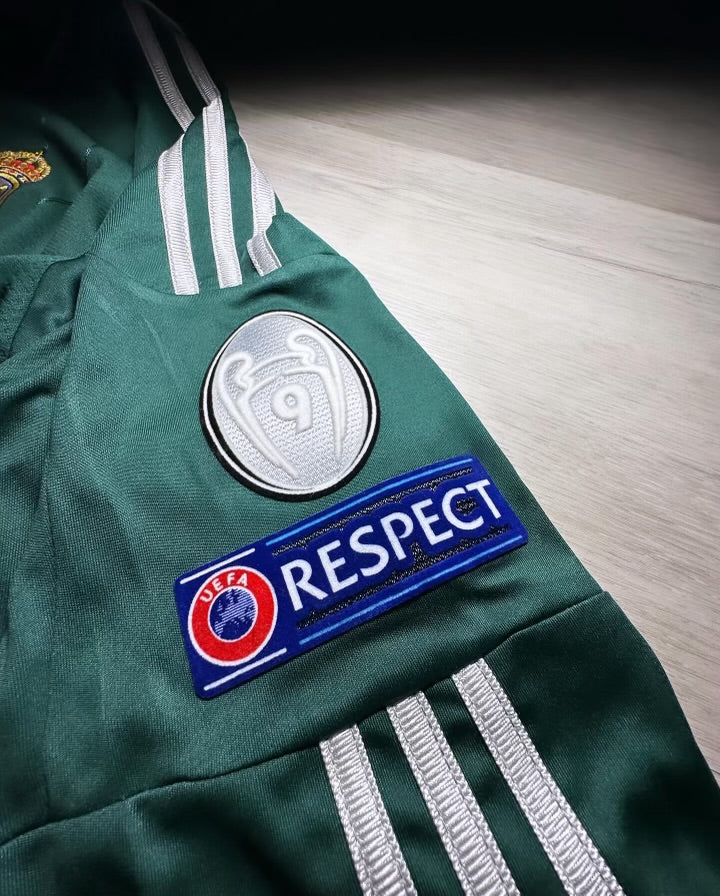 Real Madrid 2012/13 Özil #10 Third Long Sleeve Jersey – Green