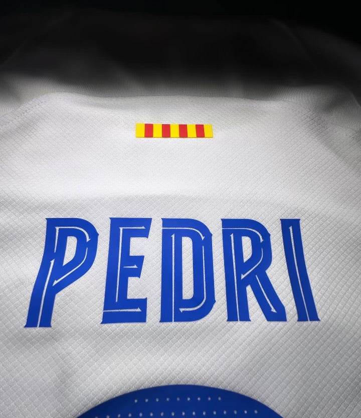 Pedri Barcelona 2025/26 Away Jersey – #8