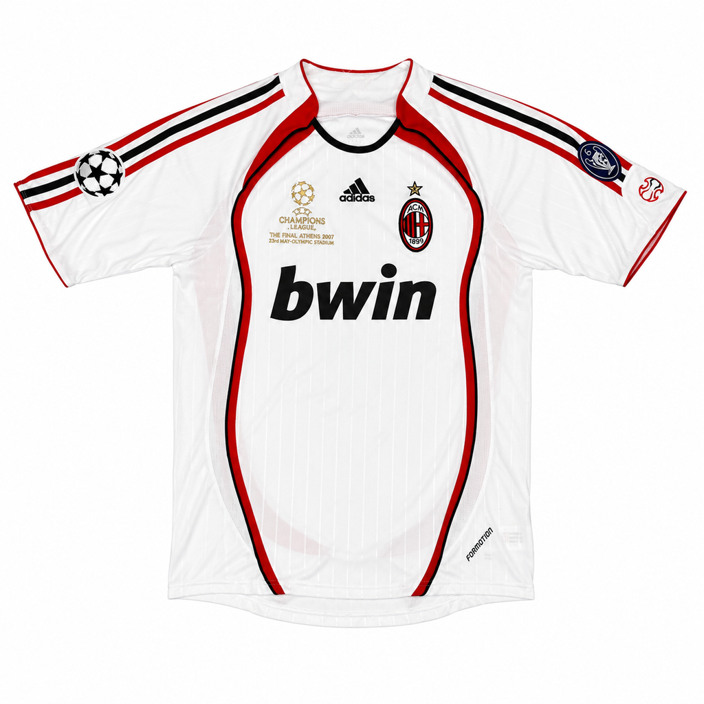 AC Milan Kaká #22 2007 Champions League Final Away Jersey – White