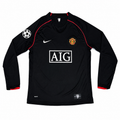 Manchester United Ronaldo #7 2007/08 Away Long Sleeve Jersey – Black