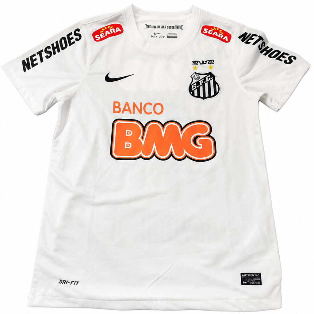 Santos FC Neymar Jr. #11 Home Jersey – Classic White Football Shirt | Retro Santos Kit