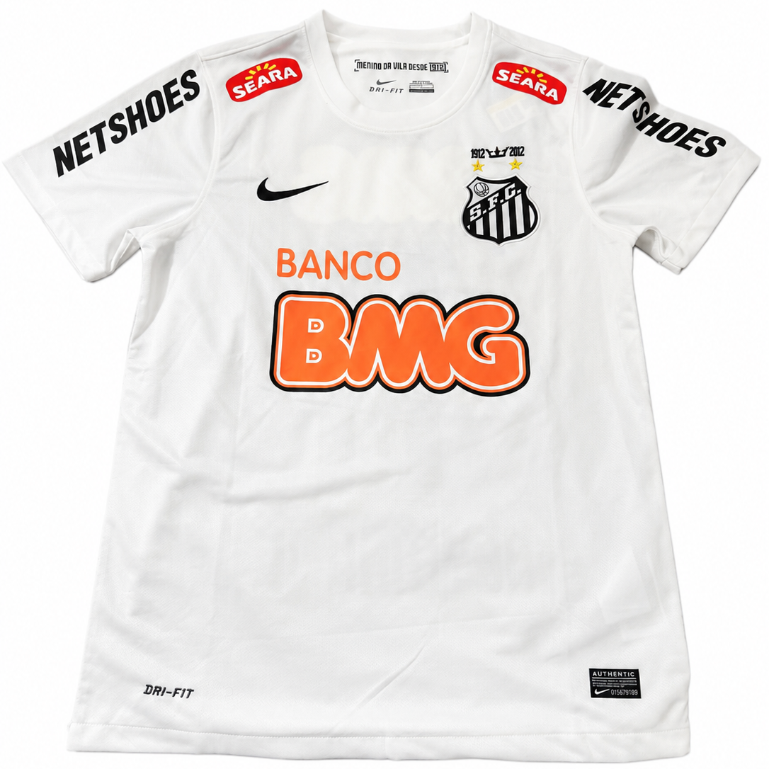 Santos FC Neymar Jr. #11 Home Jersey – Classic White Football Shirt | Retro Santos Kit