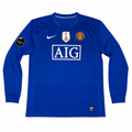Manchester United Ronaldo #7 2008/09 Third Long Sleeve Jersey – Blue