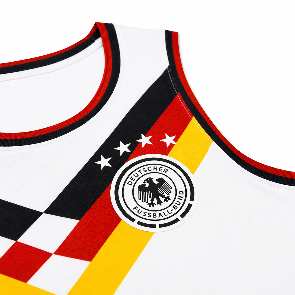 Germany Heritage Cropped Soccer Tank