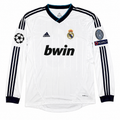 Mesut Özil #10 Real Madrid 2012/13 Home Long Sleeve Jersey