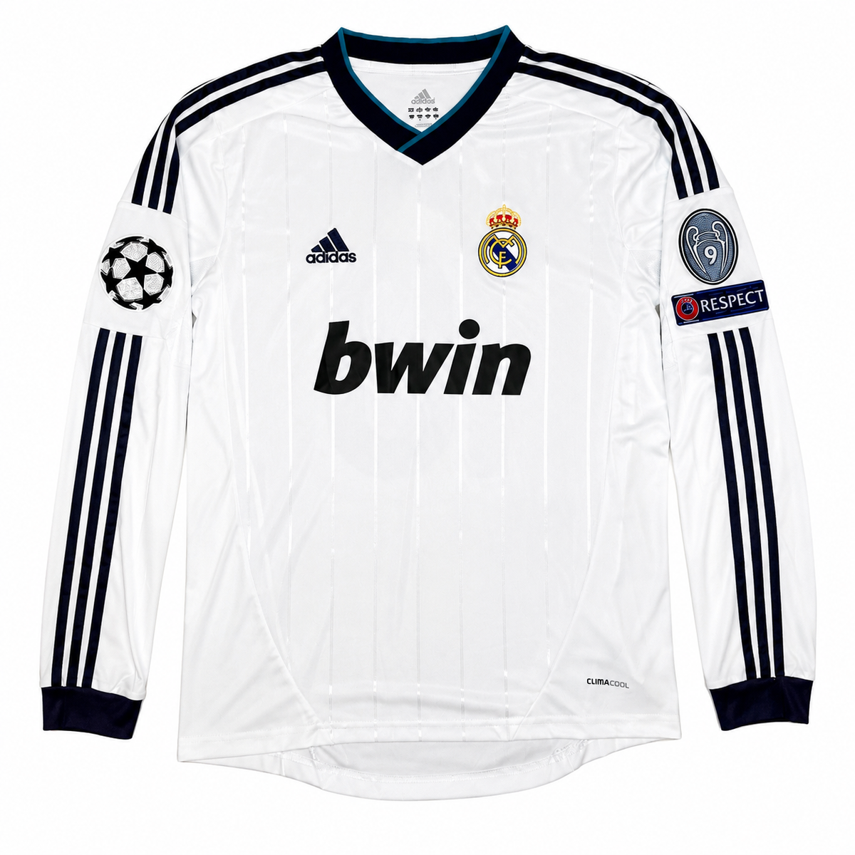 Mesut Özil #10 Real Madrid 2012/13 Home Long Sleeve Jersey