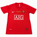Manchester United Cristiano Ronaldo #7 2008 Champions League Final Jersey – Moscow Final Edition | Retro Red Devils Shirt