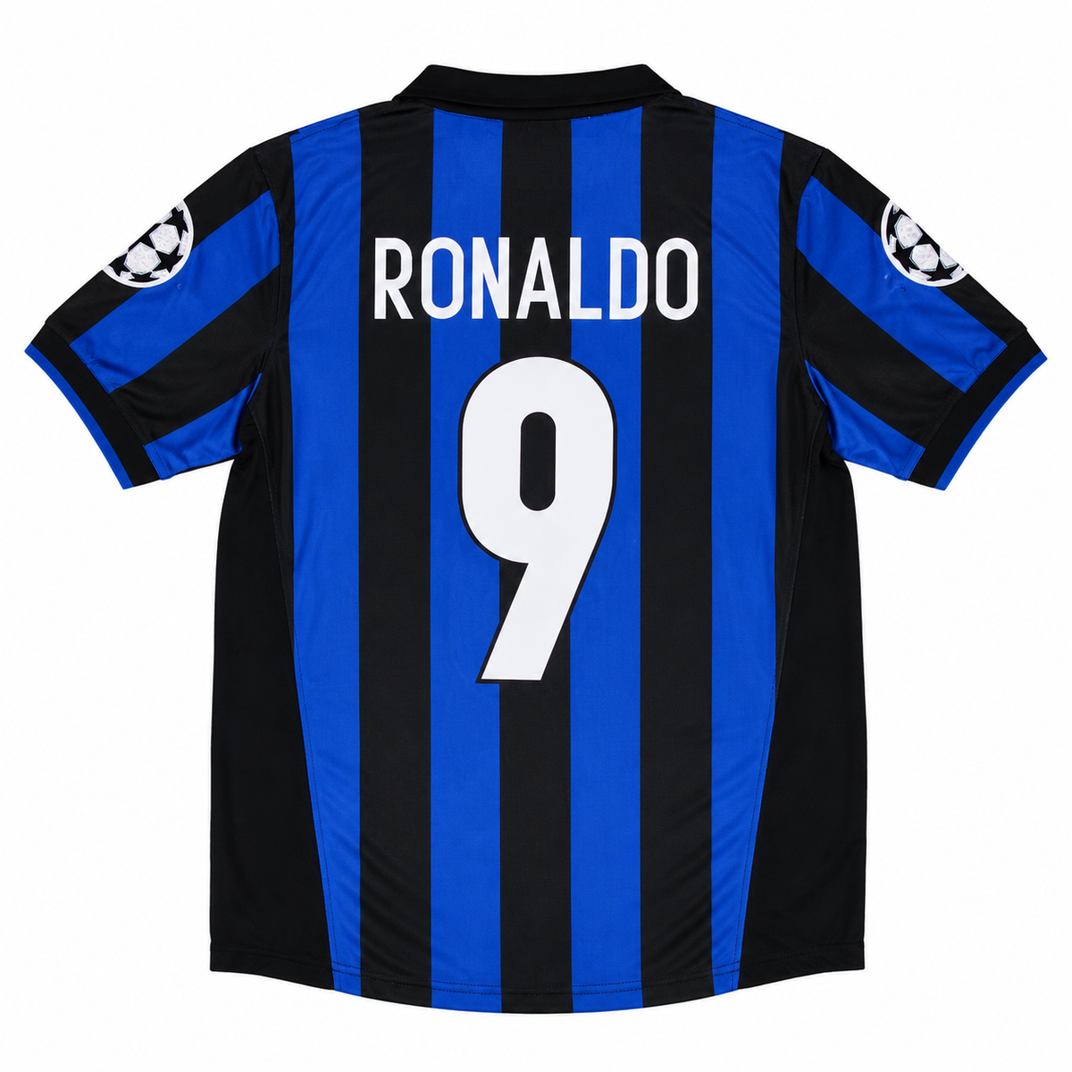 Ronaldo Nazário #9 Inter Milan Retro Champions League Jersey