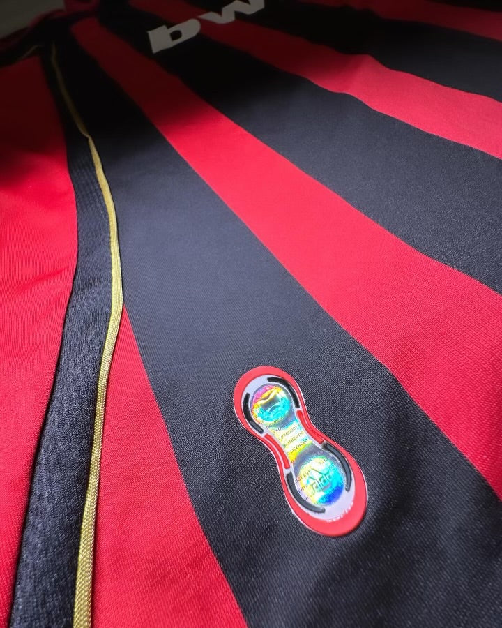 AC Milan 2006/07 Kaká #22 Champions League Long Sleeve Jersey