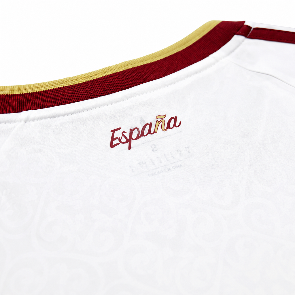 Spain Heritage Cropped Soccer Top