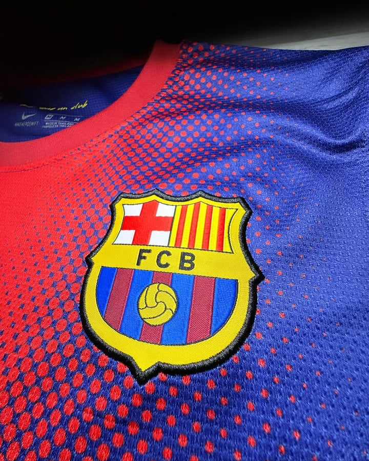 Lionel Messi Barcelona 2012/13 Home Long Sleeve Jersey – #10
