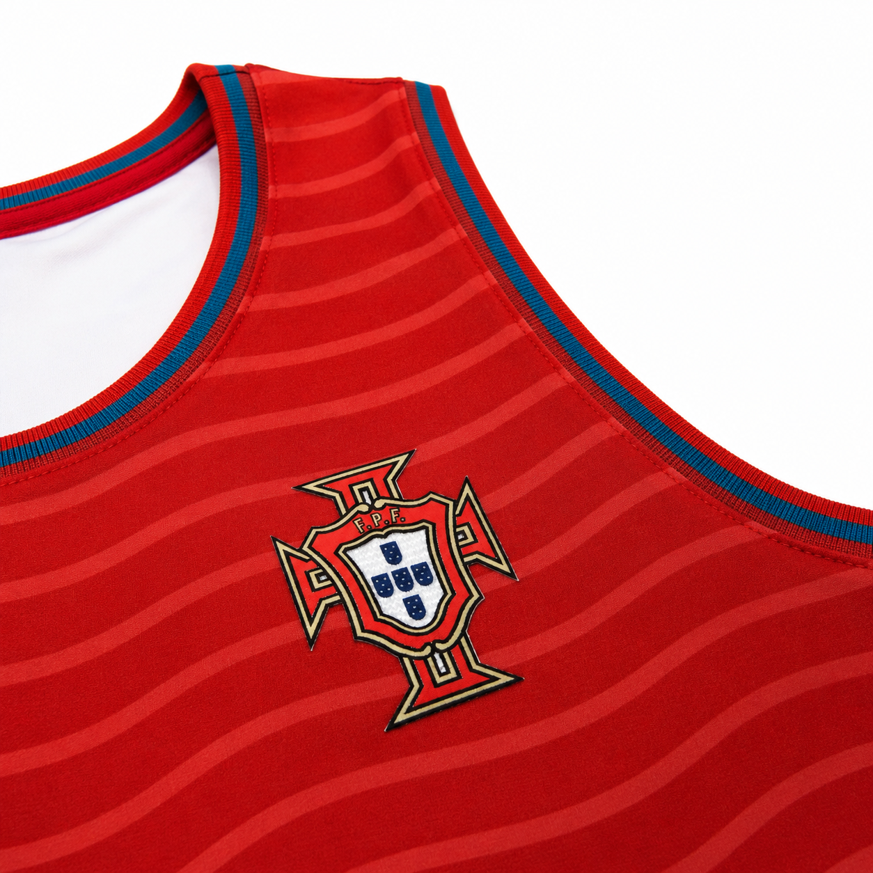 Portugal Heritage Cropped Soccer Tank