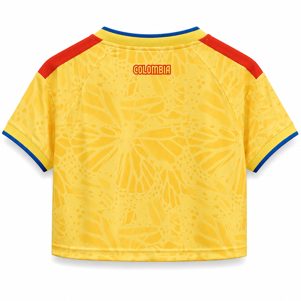 Colombia World Cup Crop Top