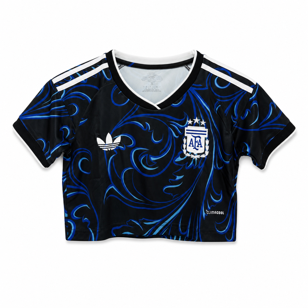Argentina Away World Cup Crop Top