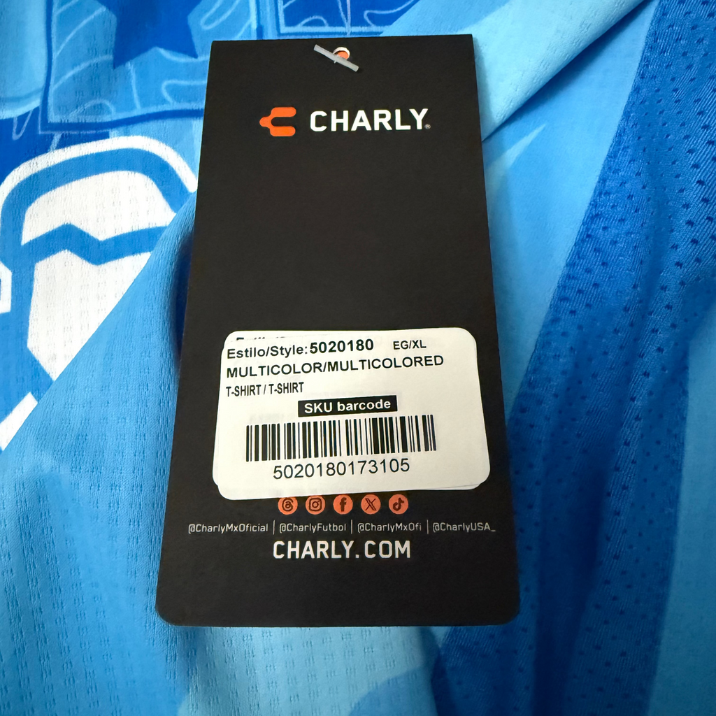Pachuca CF Charly Special Edition Jersey – Blue Mexican Heritage Design