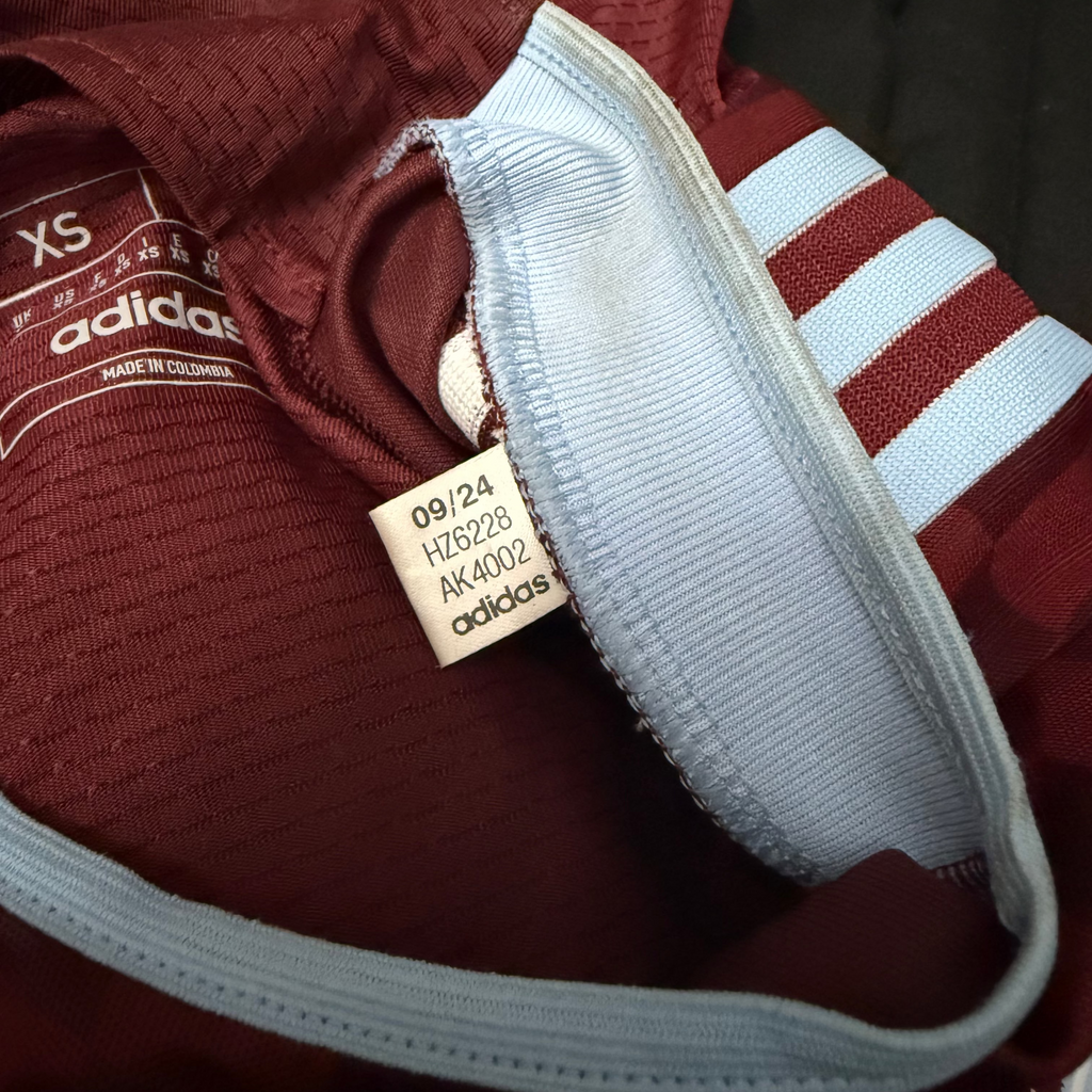 Colorado Rapids Adidas Burgundy Home Jersey – Maroon & Sky Blue Edition