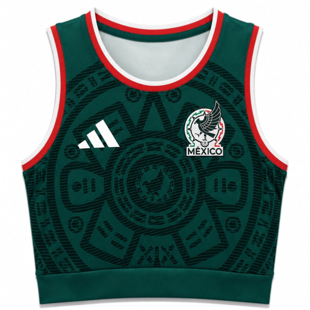 Mexico World Cup Crop Tank
