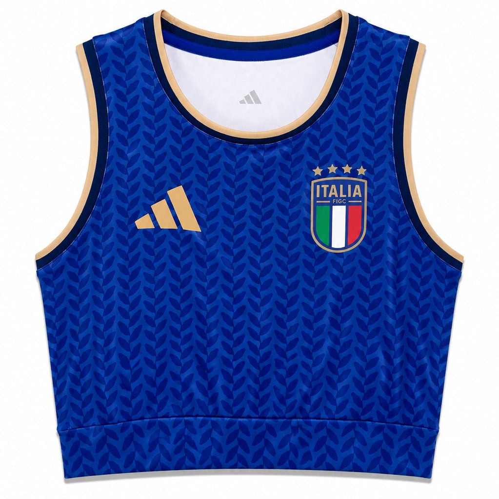 Italy World Cup Crop Tank