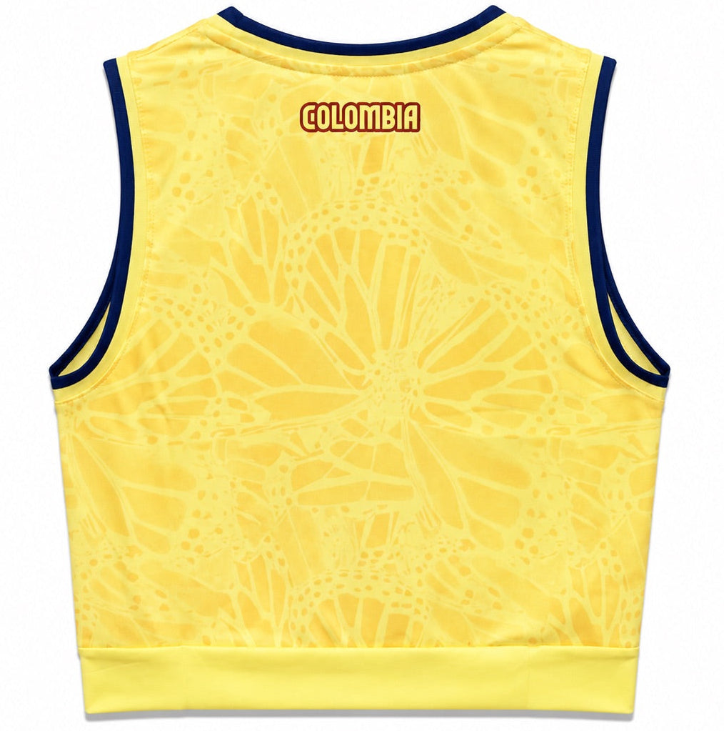 Colombia World Cup Crop Tank
