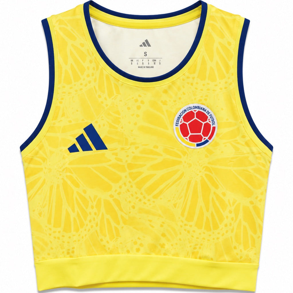 Colombia World Cup Crop Tank