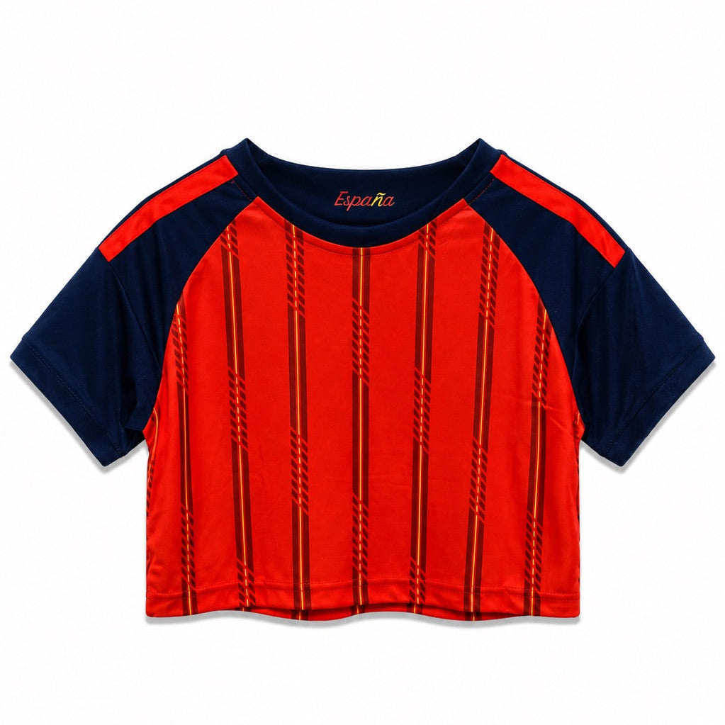 Spain World Cup Crop Top
