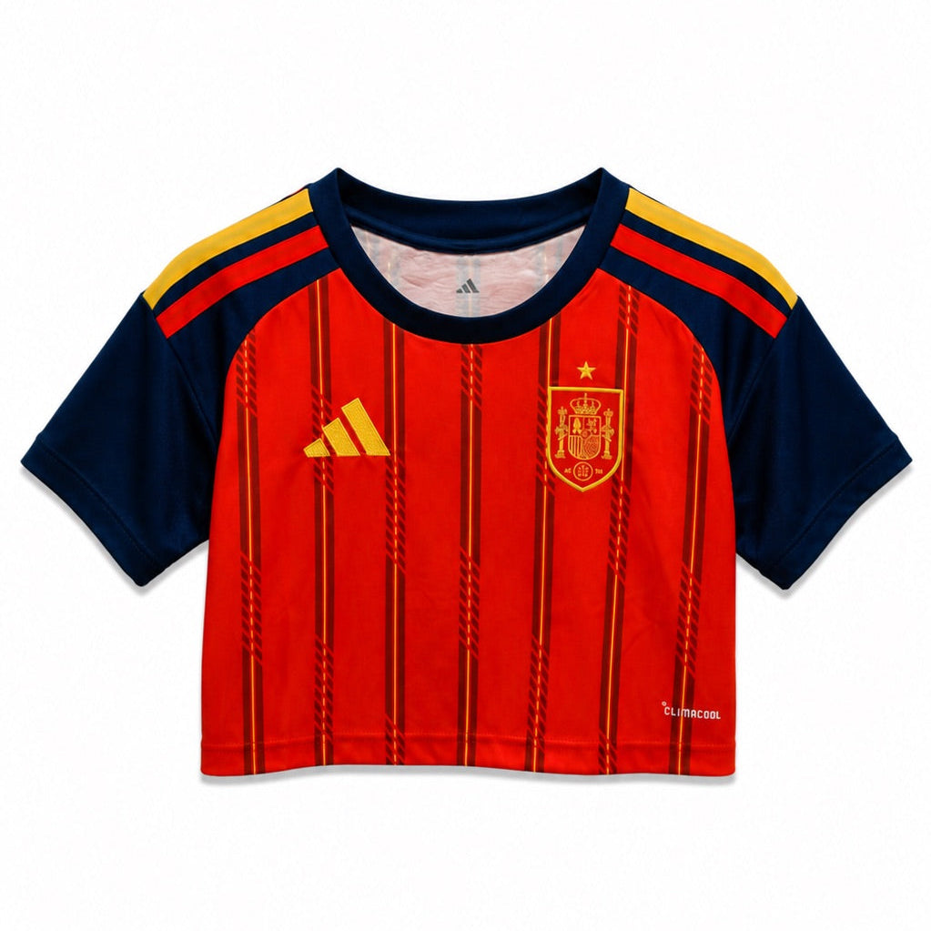 Spain World Cup Crop Top